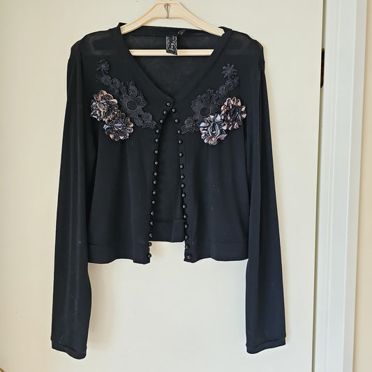 Juo Sheer Cardigan