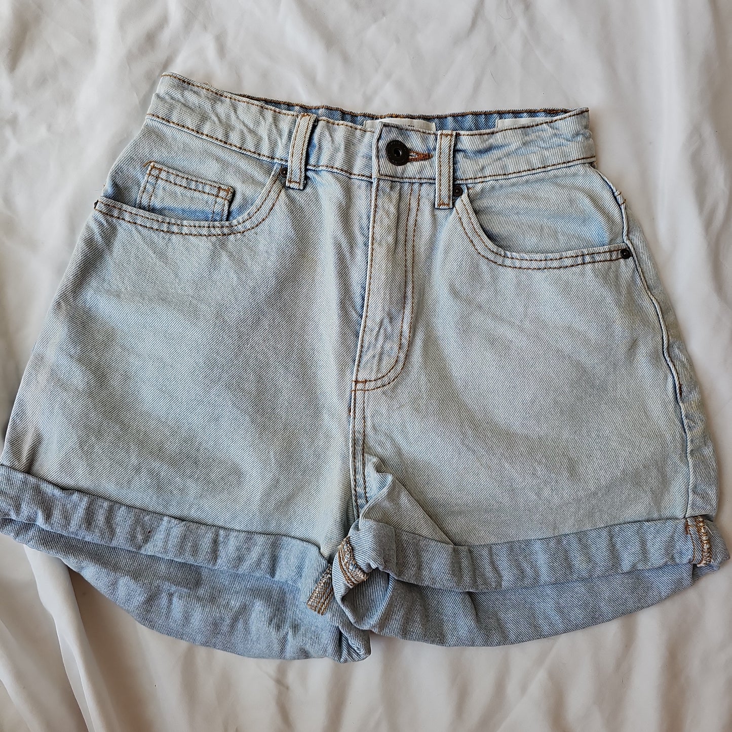 Cotton On High Rise Mom Shorts