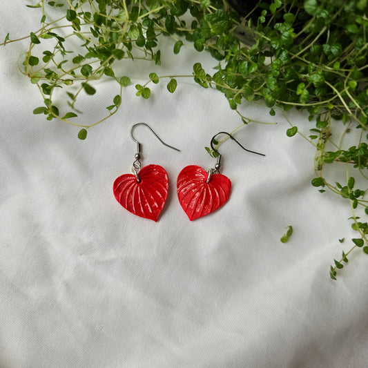 Heart Earrings - Reiki Infused