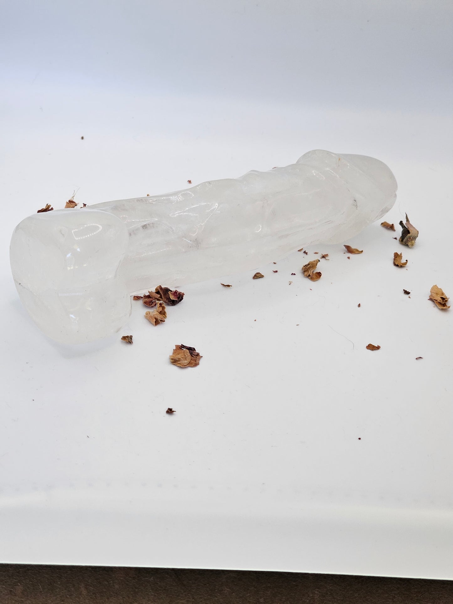 Clear Quartz Penis - Reiki Infused