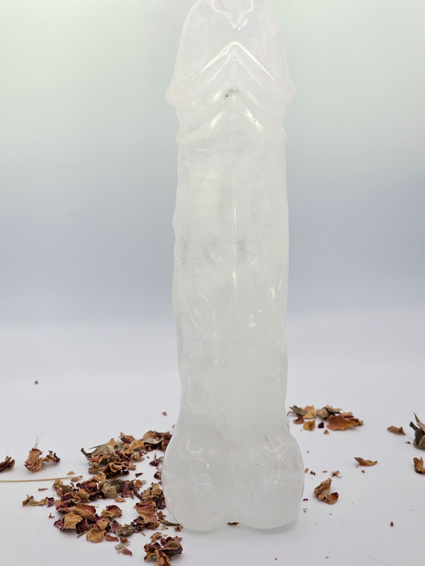 Clear Quartz Penis - Reiki Infused