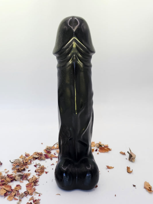 Black Obsidian Penis - Reiki Infused