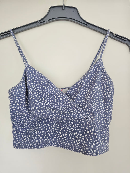 Supre Blue Crop Top