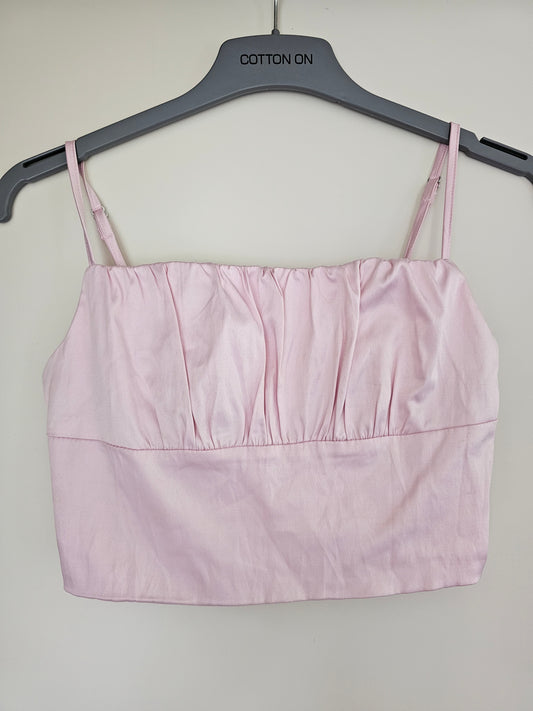 Glassons Pink Crop top