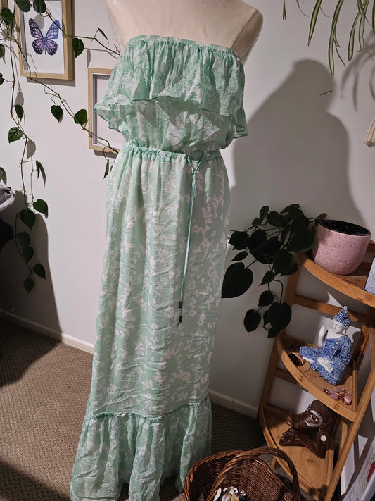 Monsoon Maxi Dress - Off Shoulder