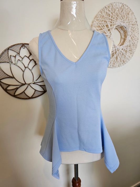 Mirrou Peplum Top