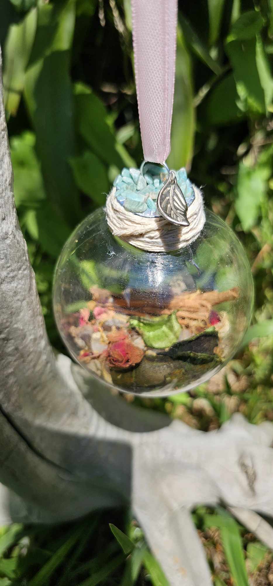 Whimsical Self-Love Witch Ball - Reiki Infused