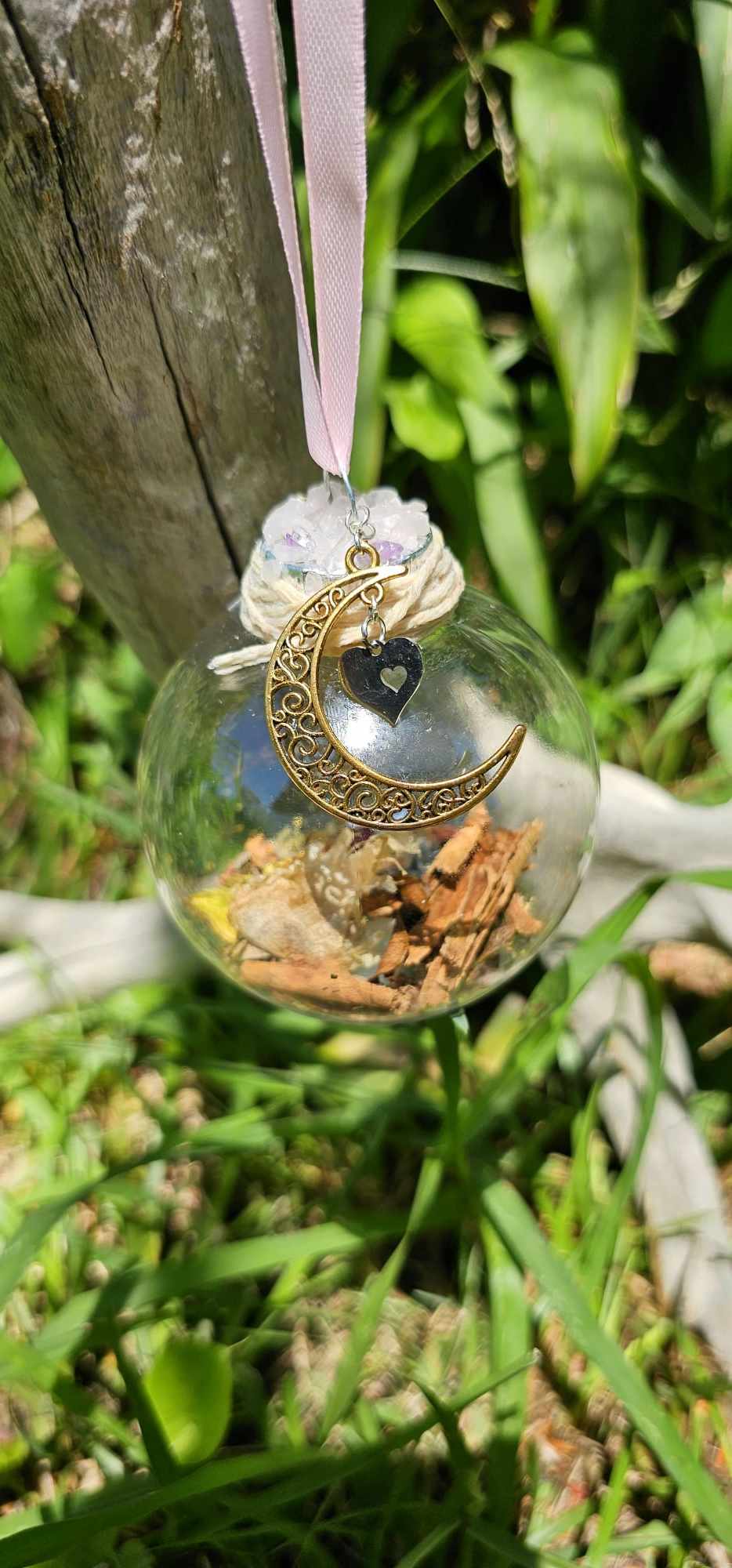 Whimsical Self-Love Witch Ball - Reiki Infused