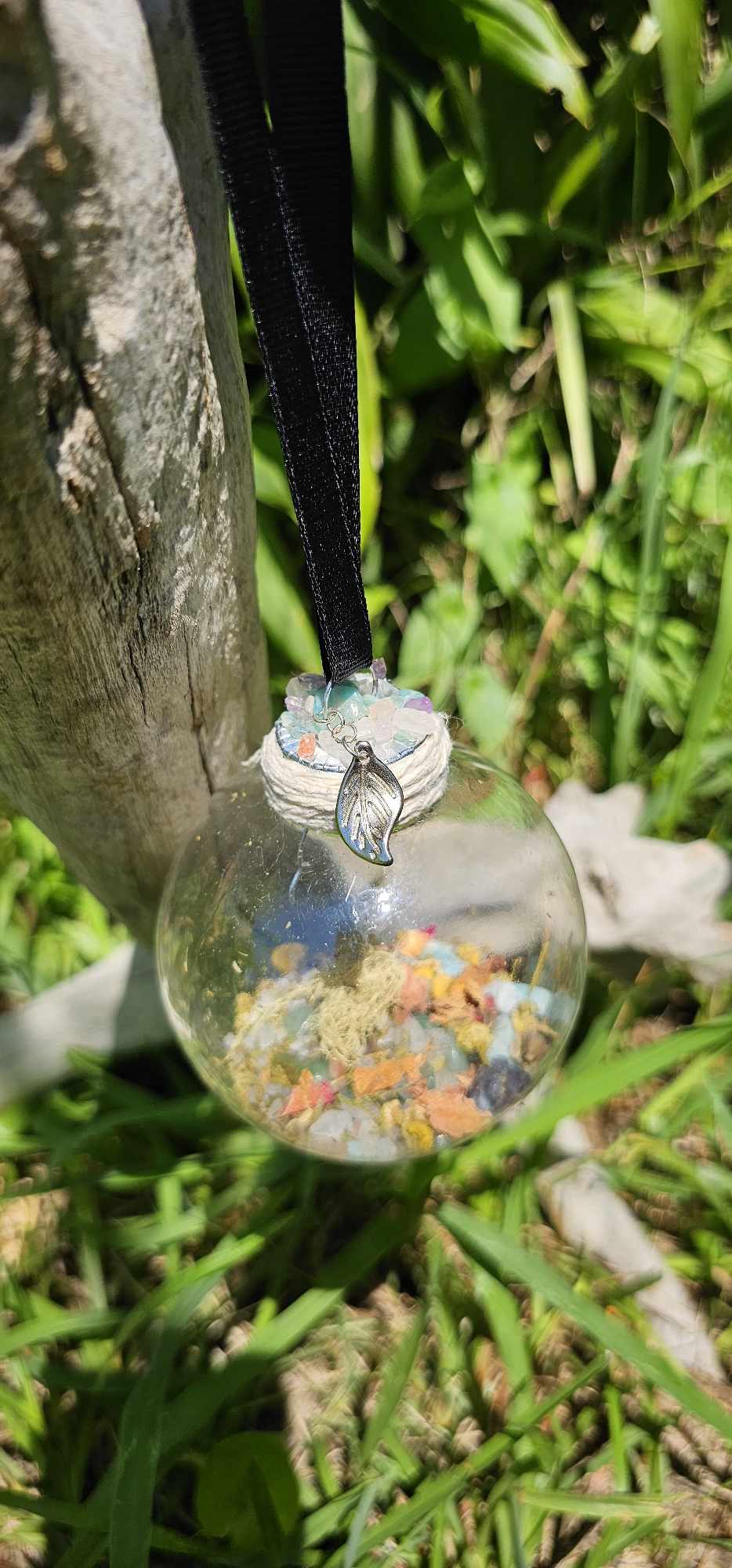 Whimsical Protection Witch Ball - Reiki Infused