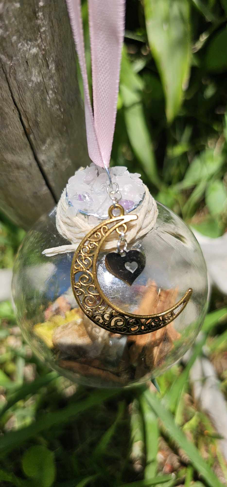 Whimsical Self-Love Witch Ball - Reiki Infused