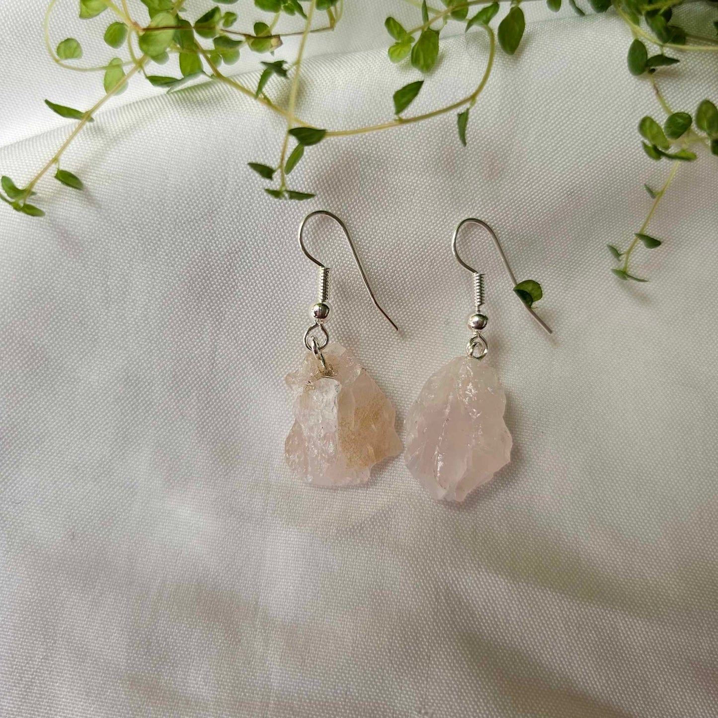 Rose Aura Earrings - Reiki Infused