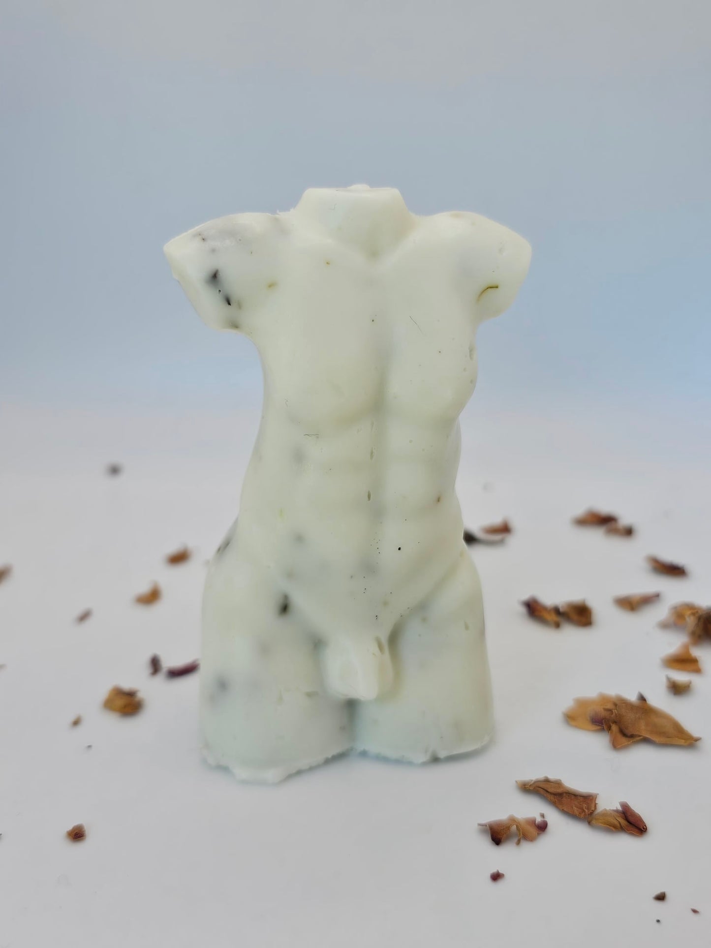 Luxurious Goats Milk Soap Male Torso - Reiki Infused