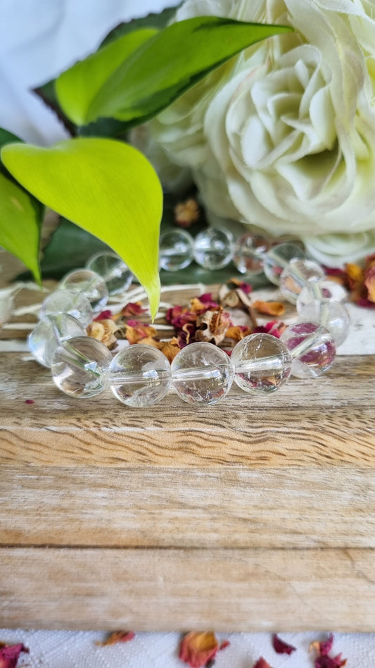 Clear Quartz Bracelet - Reiki Infused