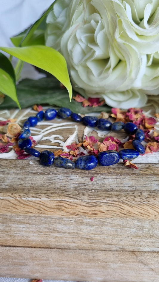 Lapis Lazuli Bracelet - Reiki Infused