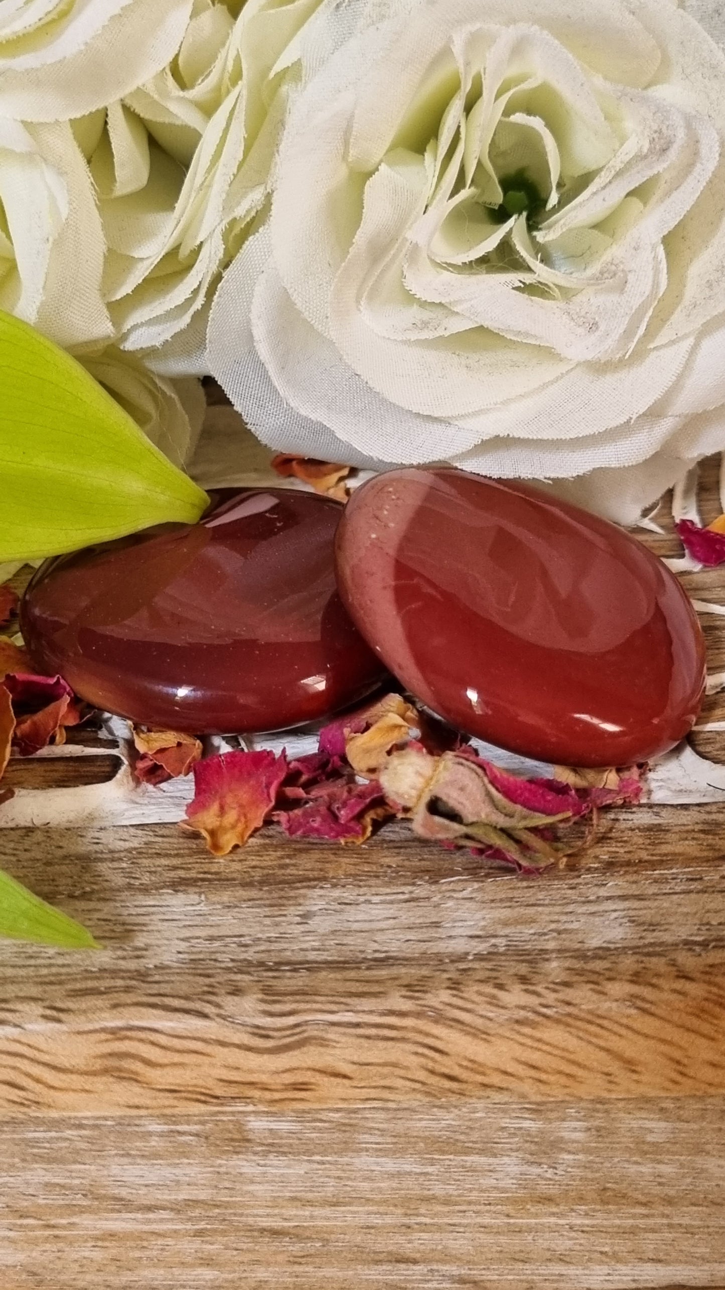 Mookaite Palm Stone - Reiki Infused