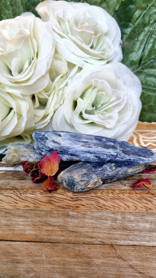 Blue Kyanite Raw - Reiki Infused