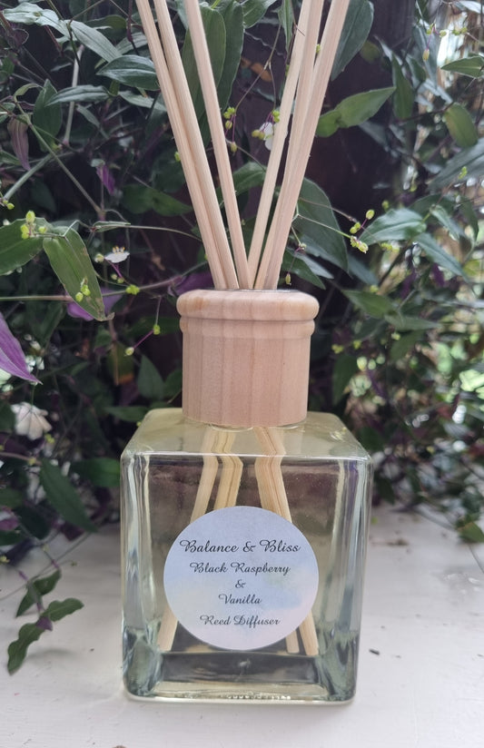 Black Raspberry & Vanilla Reed Diffuser