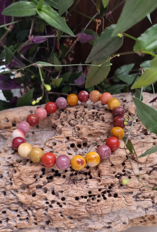 Mookaite Bracelet - Reiki Infused