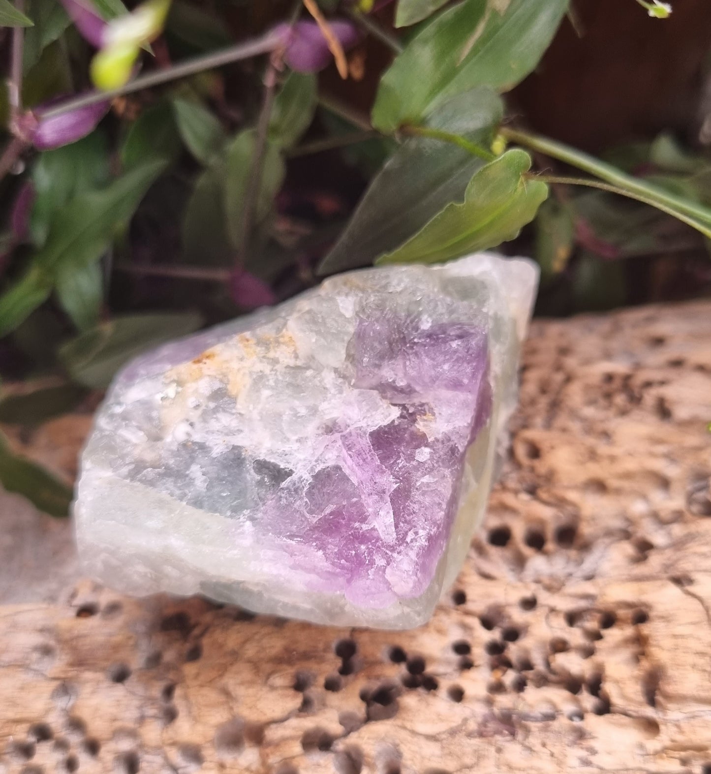 Fluorite Crystal Raw - Reiki Infused