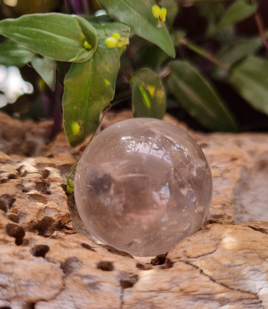 Smokey Quartz Sphere - reiki Infused