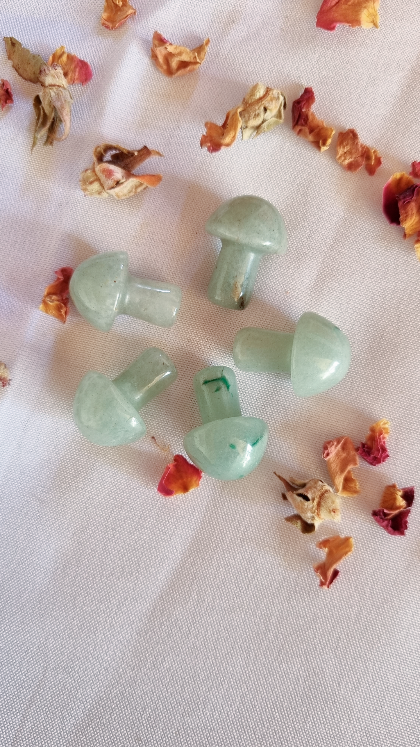 Opalite Mini Mushroom - Reiki Infused