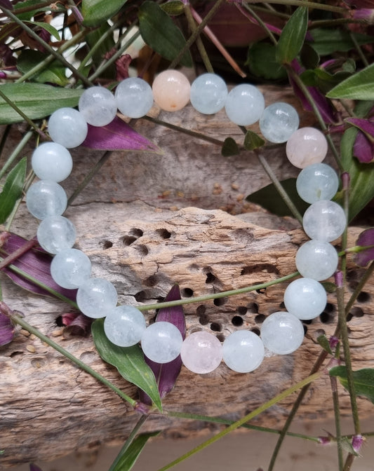 Chalcedony Bracelet - Reiki Infused