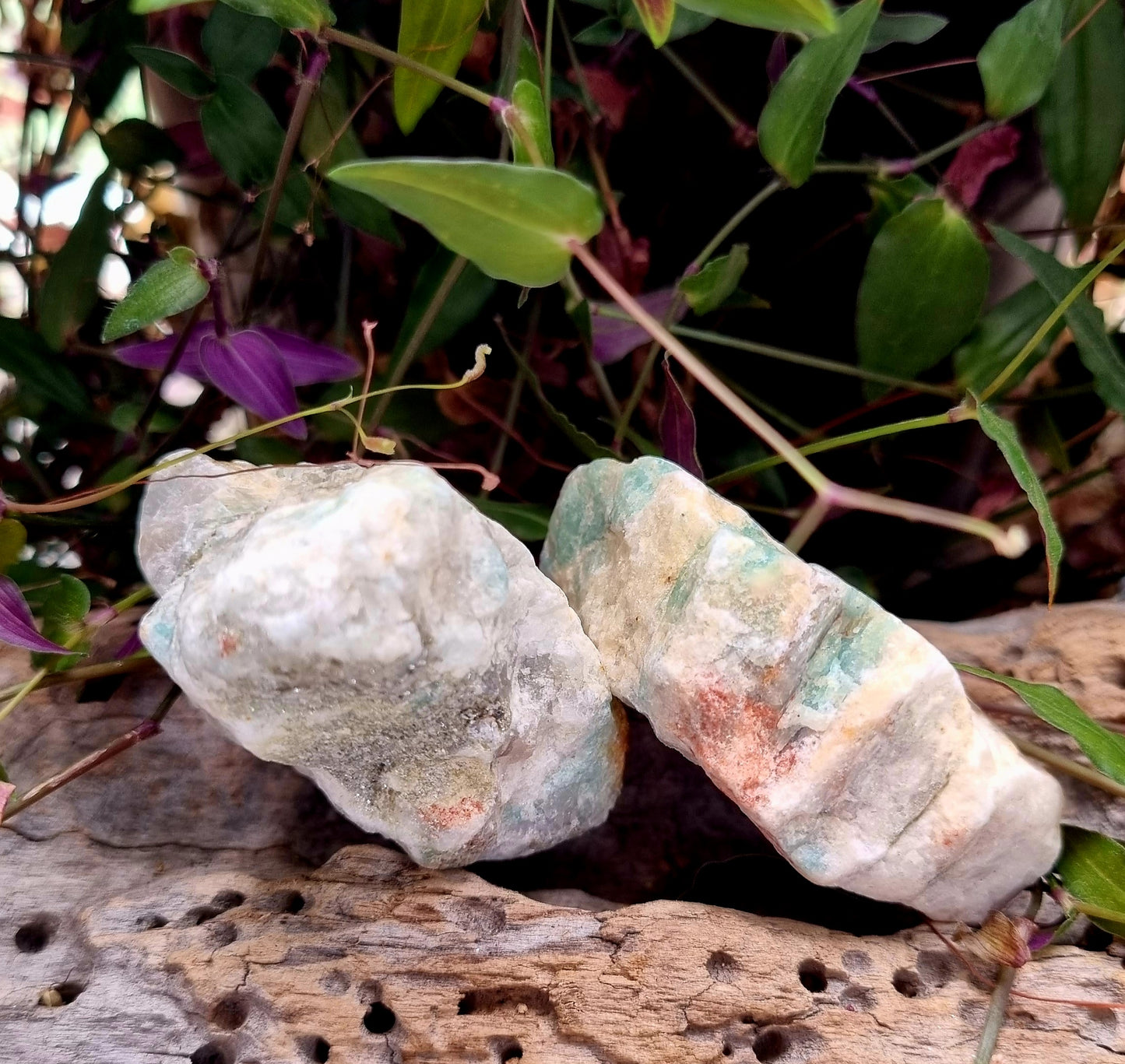 Amazonite Raw - Reiki Infused