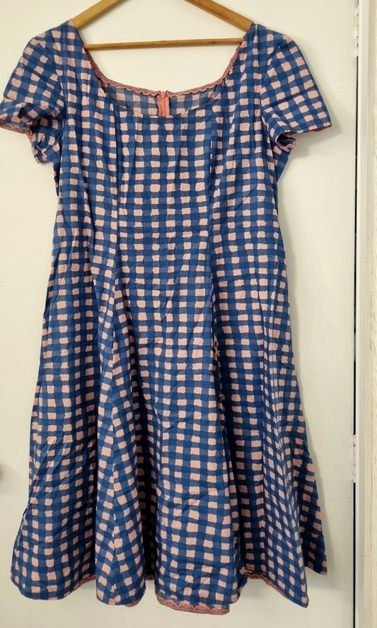 Annah Stretton Pink Gingham Dress