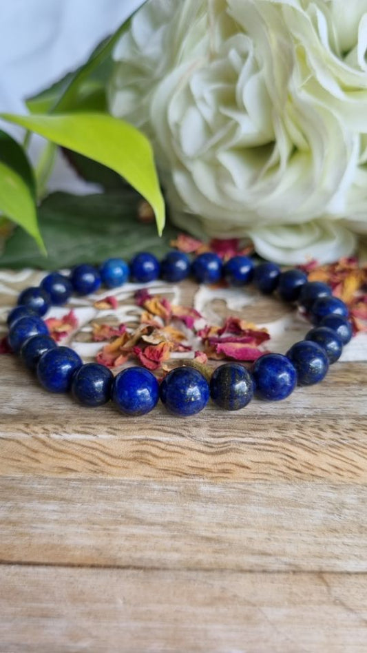 Lapis Lazuli Crystal Bracelet - Reiki Infused