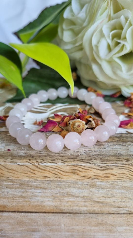 Rose Quartz Bracelet - Reiki Infused