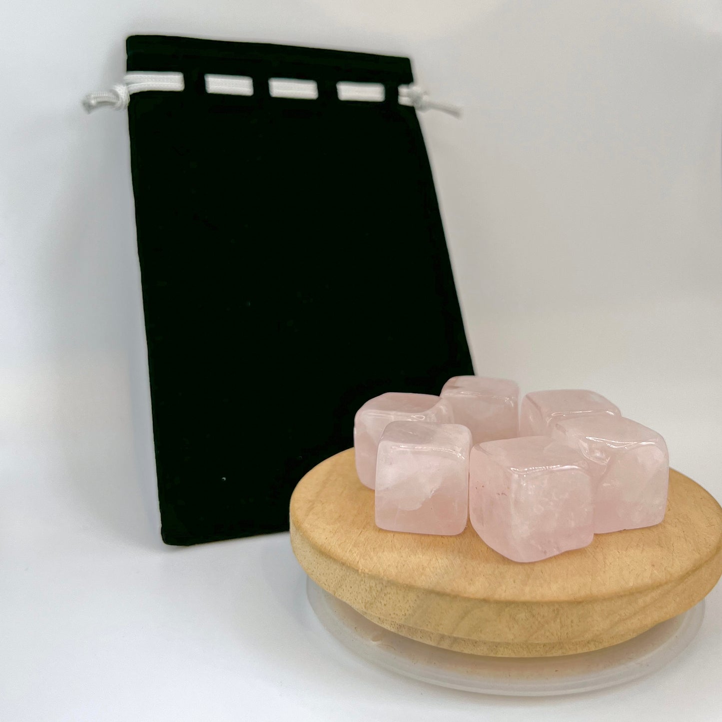 Rose Quartz Ice Cubes - Reiki Infused